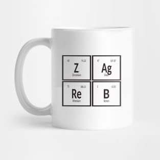 Zagreb Periodic Table Mug